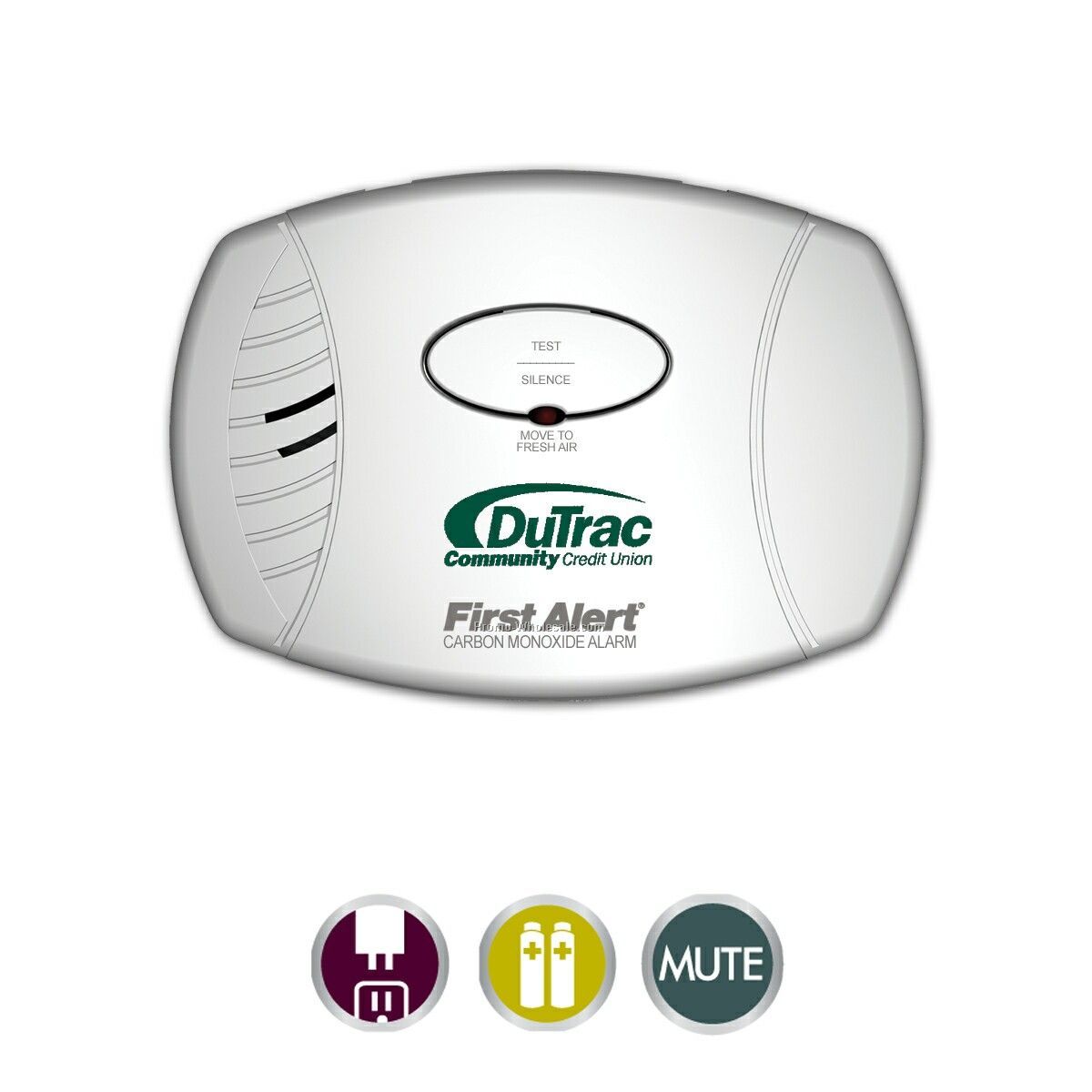 Plug In Co Alarm With Battery Backup