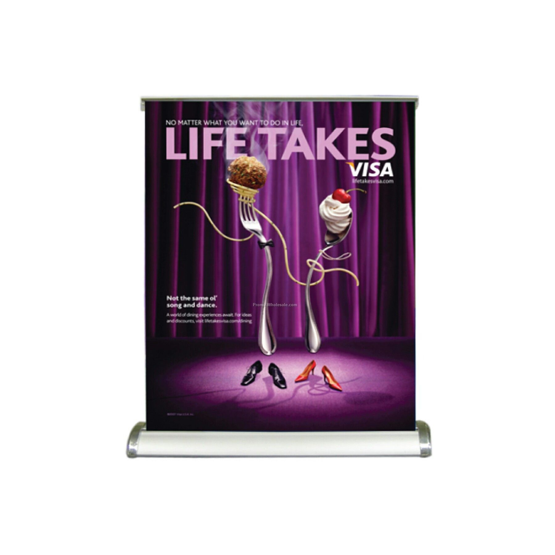 Pop Up Banner Tabloid Size