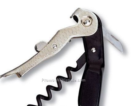 Pullparrot Waiter's Corkscrew With Teflon Spiral (Laser Engraved)