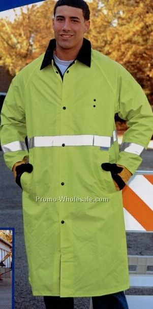 Reversible Public Safety 49" Raincoat (S-2xl)