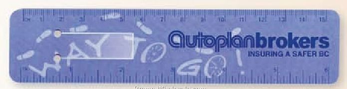 Ruler/Bookmark (6-1/2"x1-1/2")