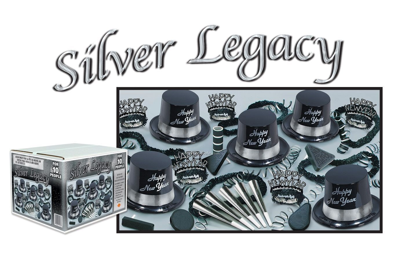 Silver Legacy Assortment For 10 W/ Retail Price Label