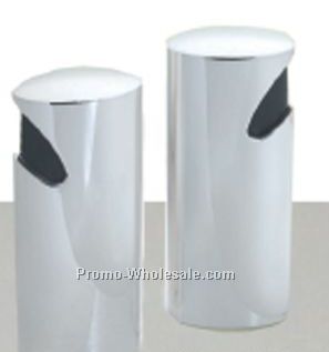 Silver Metal Salt & Pepper Shakers