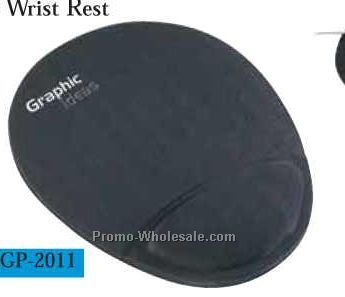 Soft-top Mouse Pad W/ Ergo-gel Wrist Rest (Screen Print)