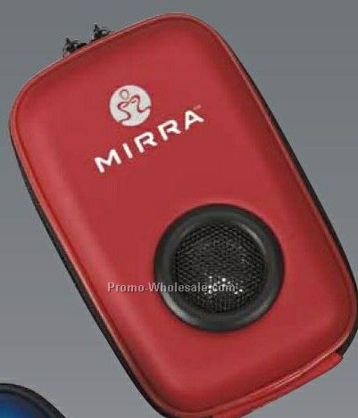 Soren Beat Box Portable Speaker System (Lipstick Red)