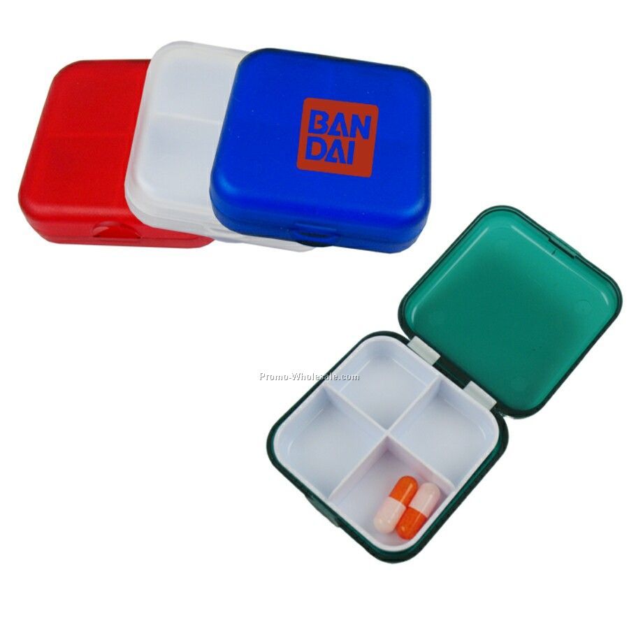 Square Pill Case