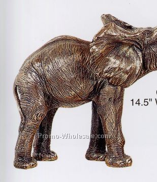 Standing Elephant Figurine