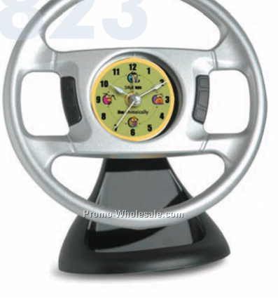 Steering Wheel Alarm Clock