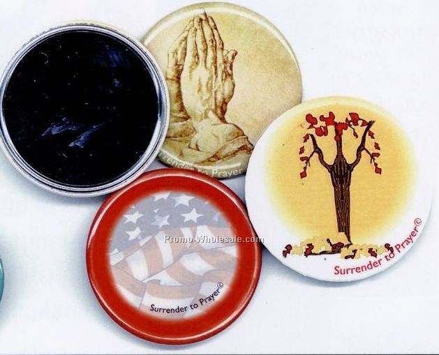 Surrender To Prayer Button/ Mirror - Psalm 16:8