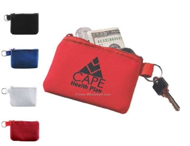 Taft Zip Coin Pouch With Built-in Key Holder (Standard Shipping)