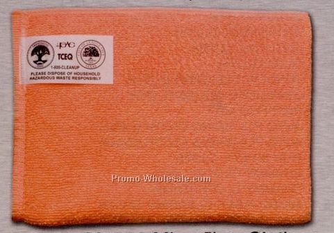 Unique Mirco Fiber Cleaning Cloth 12"x18" (Not Shown)