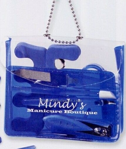 Vinyl Manicure/Pedicure Set