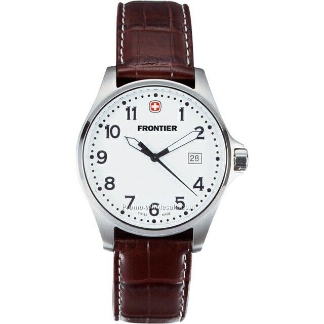 Wenger Men's Terragraph Brown Strap Watch