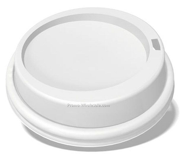 White Dome Lid For 8 Oz. Cup