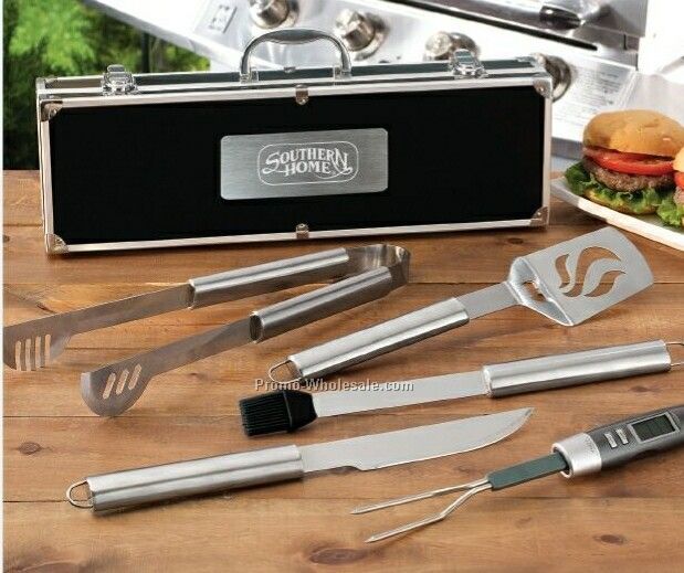 Xcel Grill Set & Thermo Fork