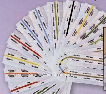 1-1/4"x1-1/2" Self-adhesive Patient Information Chart Tab