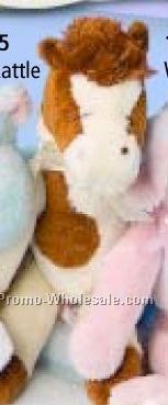 10" Horse Rattle - Blank