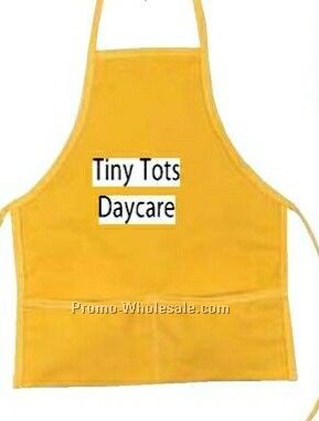 10 Oz. Colored Canvas 17"x12-1/2" Preschool Child's Apron