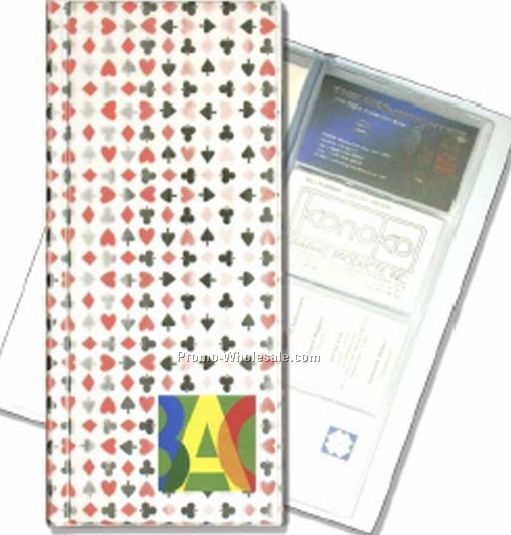128 Card 3d Lenticular Business Card File - Stock / Playing Card Symbols