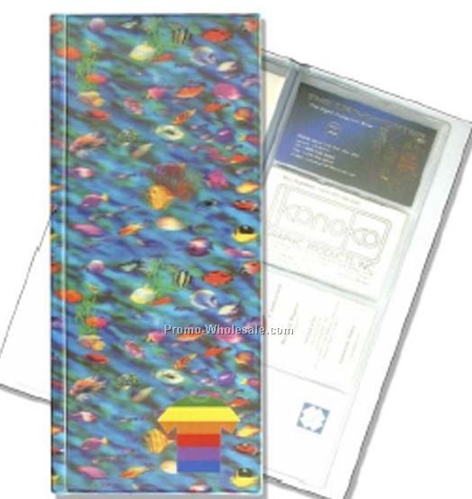 128 Card 3d Lenticular Business Card File - Stock / Sea Life