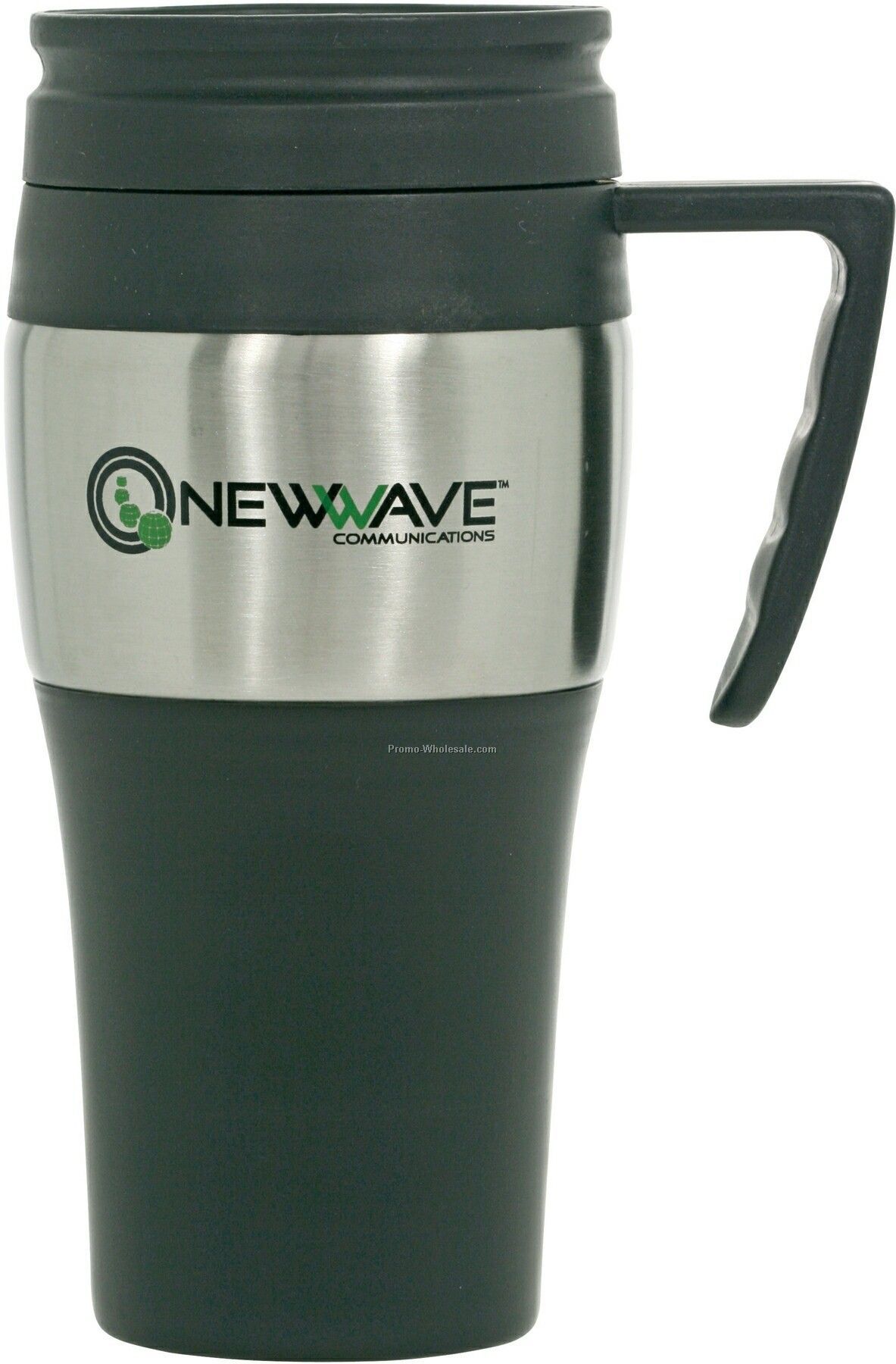 14 Oz. Stainless Steel Plastic Travel Mug