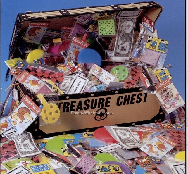 18"x9"x9" Popular Toy Treasure Chest (200 Toys)
