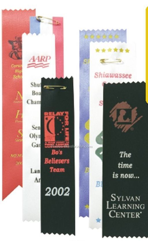 2-1/2"x6" Bookmarks / Award Ribbons