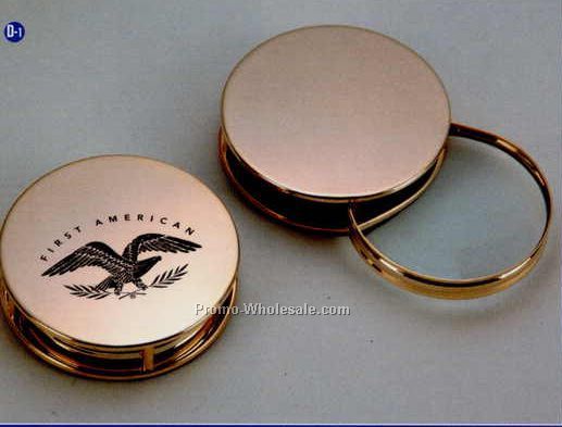 2-4/5" Diameter Executive Magnifier (Gold)