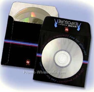 2 Pocket Tyvek Multi-disc Media Window Envelope (1 Color)