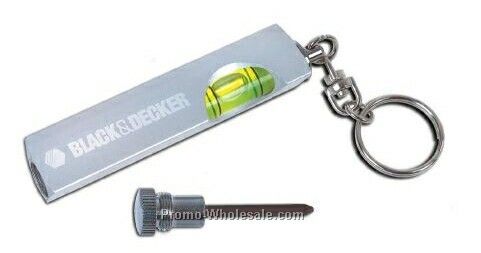 3-1/4"x3/4"x5/8" Level / Screwdriver / Key Holder