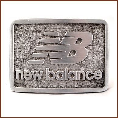3-3/4"x2-3/4" Zinc Cast Buckle With Pewter Finish