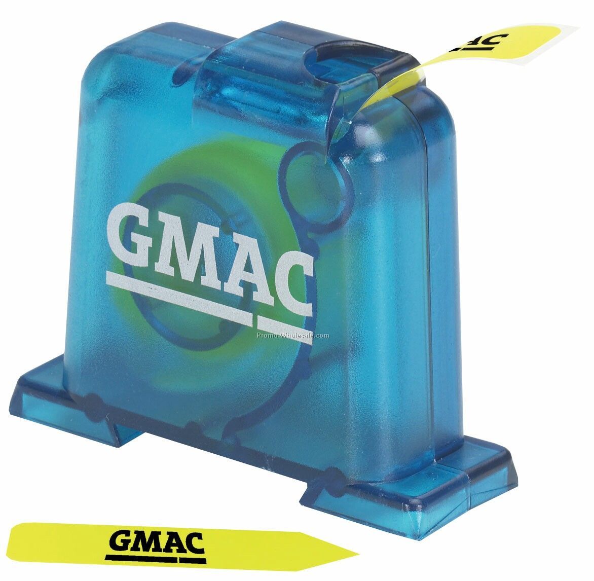 3"x2-1/2"x1-1/16" Flag Dispenser With Imprinted Flags