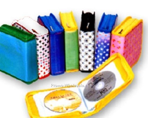 3d Lenticular CD Wallet / Case - 24 Cd's - Custom 6-3/8"x6-3/8"