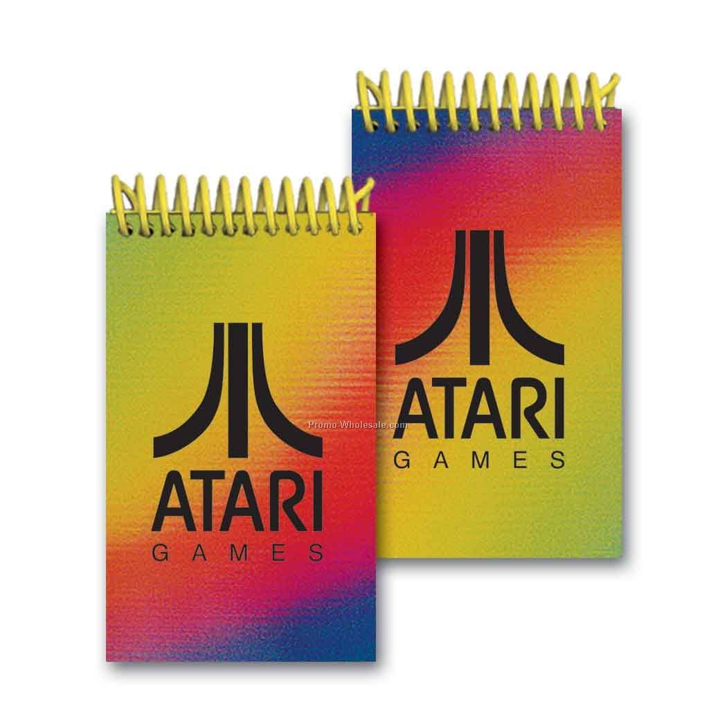3d Lenticular Mini Notebook; Stock; Changing Colors; Custom