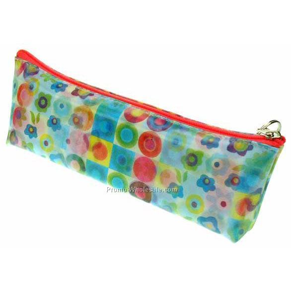 3d Lenticular Pencil Case - Sobre - Stock / Dots & Flower Shapes