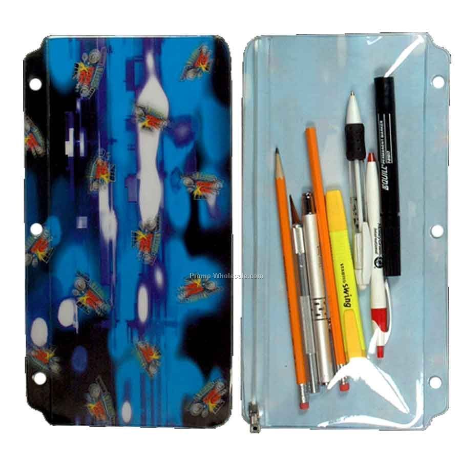 3d Lenticular Pencil Pouch - Custom Pattern