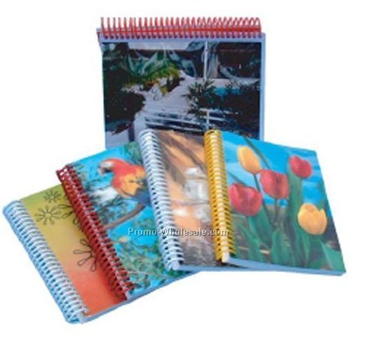 3d Lenticular Spiral Photo Album For 3-1/2"x5" Photos - Custom