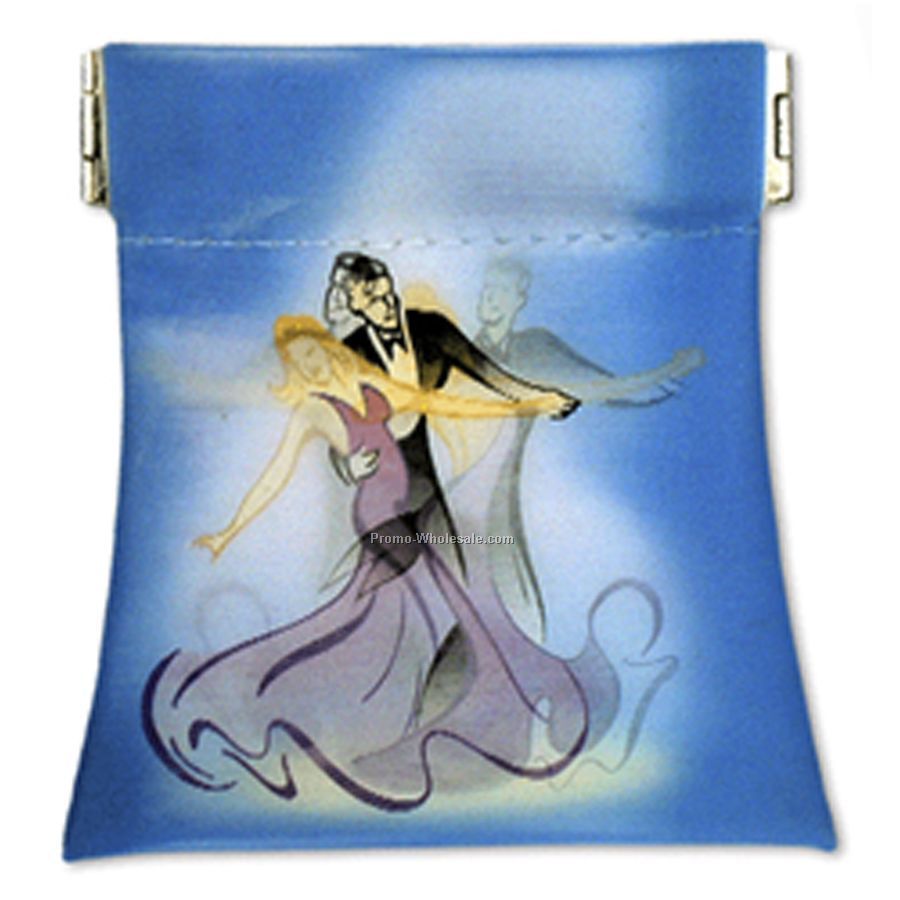 3d Lenticular Squeeze-top Coin Purse - Custom Image