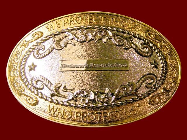 4" Pewter Belt Buckles