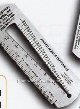 4-1/2"x1-3/8" English & Metric Standard Gauge