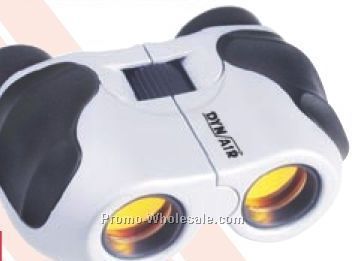 4-1/2"x3-3/4"x2" 6x-13x Zoom Lens Sport Binoculars With Case