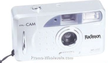 4-3/4"x2-3/4"x2-1/8" Motorized 35mm Camera With Flash/Film/Case