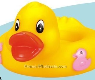 4-3/4"x4"x2-1/2" Rubber Duck Soap Dish