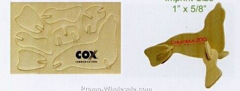 4-5/8"x3"x1/8" Seal Mini-logo Puzzle