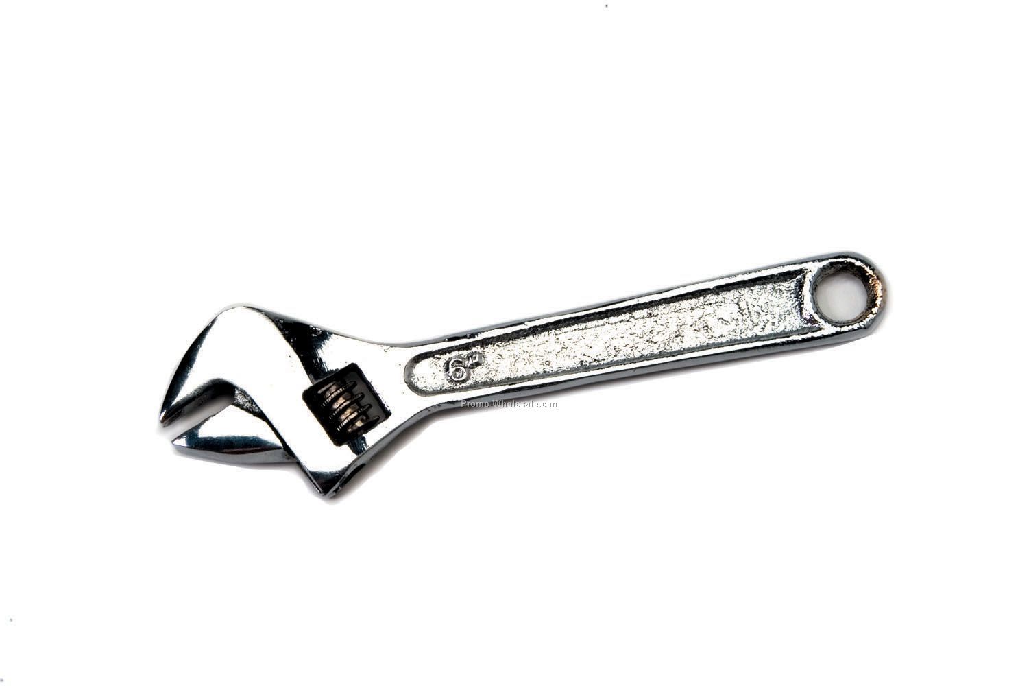 6" Adjustable Wrench (Blank)