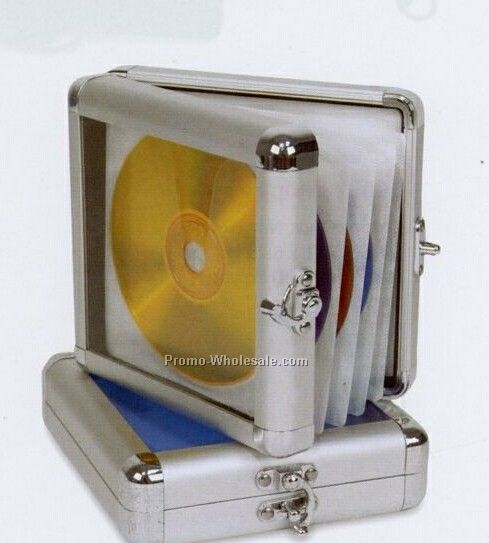 6-1/4"x1-1/2"x5-3/4" Platinum 24 CD/DVD Case