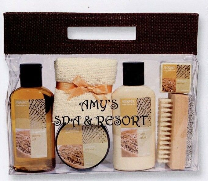 6 Piece Aromanice Spa Bath Set