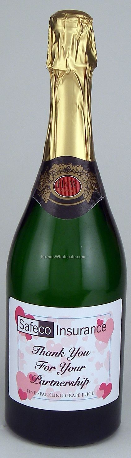 750 Ml Custom Labeled Non-alcoholic Sparkling Grape Juice Woodbridge, Ca