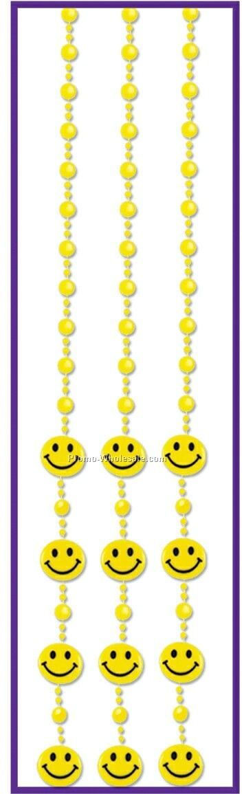 78"x24" Smile Face Bead Curtain