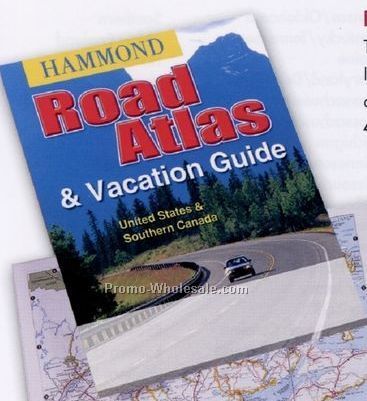 8-3/8"x10-7/8" Road Atlas And Vacation Guide